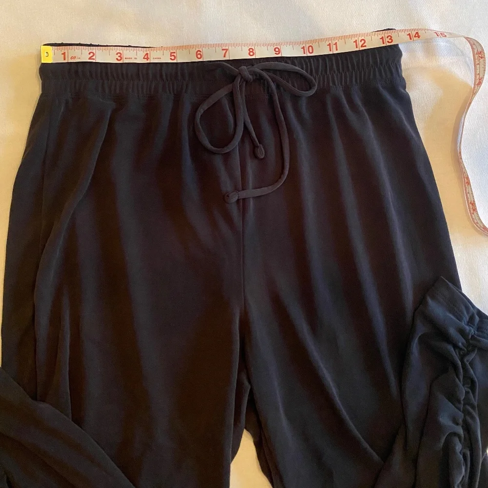 Express joggers crop ruched black XS - Picture 8 of 12